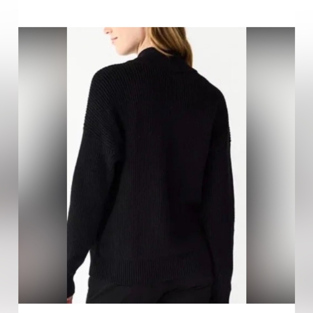 Bundle 👖👚Ted Baker Vibrant Blue Wide-Leg Pants& Nine West Black Sweater - Picture 13 of 16